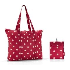 Reisi- ja ostukott, 25 L, kokkupandav, ruby dots 4/48 hind ja info | Poekotid | kaup24.ee