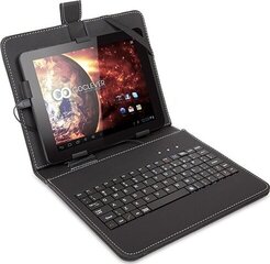 GoClever tahvelarvuti klaviatuur 7-8", must цена и информация | Чехлы для планшетов и электронных книг | kaup24.ee