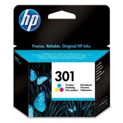 Картридж с оригинальными чернилами HP 301 (CH562EE) Трехцветный Розовый да цена и информация | Картриджи для струйных принтеров | kaup24.ee