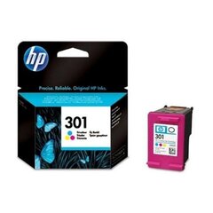 Картридж с оригинальными чернилами HP 301 (CH562EE) Трехцветный Розовый да цена и информация | Картриджи для струйных принтеров | kaup24.ee