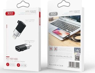 Адаптер USB TelForceOne XO NB149-D USB-C - lightning цена и информация | Адаптеры и USB-hub | kaup24.ee