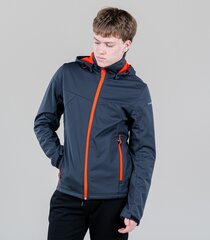 Icepeak meeste softshell-jope Biggs 57974-9*270, hall/punane 6438513982522 цена и информация | Мужские куртки | kaup24.ee