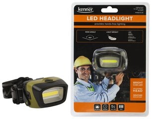 Led pealamp, 3 x AAA цена и информация | Фонарики, прожекторы | kaup24.ee