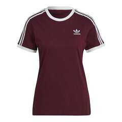 Naiste T-särk Adidas 3 Strtipes W H06774 H06774, punane hind ja info | Naiste T-särgid | kaup24.ee