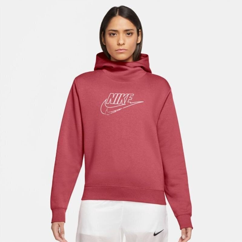 Naiste džemper Nike Sportswear Wo Funnel W DD5836622, roosa hind ja info | Naiste pusad | kaup24.ee