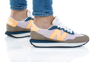 Naiste tossud New Balance 237 WS237WN1, lillad hind ja info | Naiste spordi- ja vabaajajalatsid | kaup24.ee