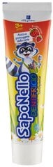 Зубная паста Saponello для детей 3+, 75 мл цена и информация | Косметика для мам и детей | kaup24.ee