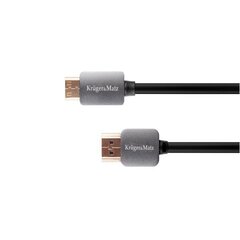 Kruger&Matz miniHDMI, 1.8 m цена и информация | Кабели и провода | kaup24.ee
