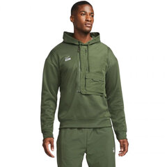 Джемпер мужской Nike DF FC Hoodie PO M DJ0749 335, зеленый цена и информация | Мужская спортивная одежда | kaup24.ee