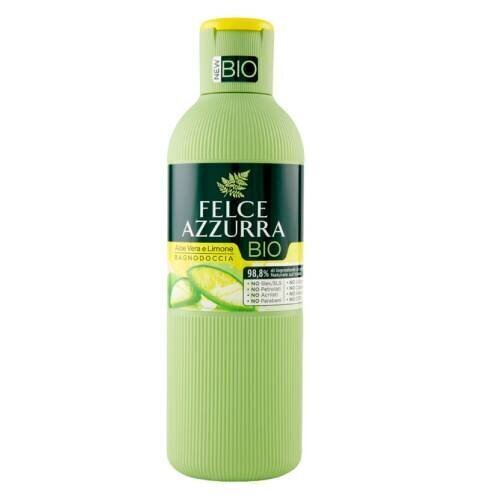 Felce Azzurra BIO dušigeel Aloe Vera & Lemon 500ml цена и информация | Dušigeelid, õlid | kaup24.ee