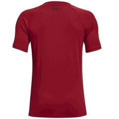 Мужская спортивная футболка Under Armor Y Tech Big Logo SS1363283600, красная цена и информация | Мужская спортивная одежда | kaup24.ee