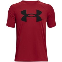 Мужская спортивная футболка Under Armor Y Tech Big Logo SS1363283600, красная цена и информация | Мужская спортивная одежда | kaup24.ee