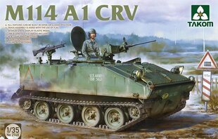 Сборная пластиковая модель Takom - M114A1 CRV, 1/35, 2148 цена и информация | Конструкторы и кубики | kaup24.ee