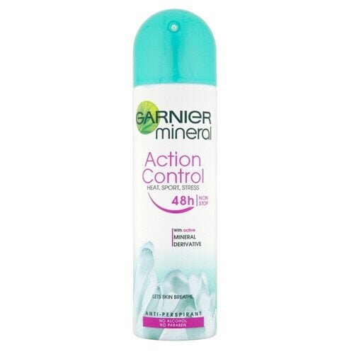 Garnier Mineraaldeodorant Spray Control Action naistele 150 ml цена и информация | Deodorandid | kaup24.ee