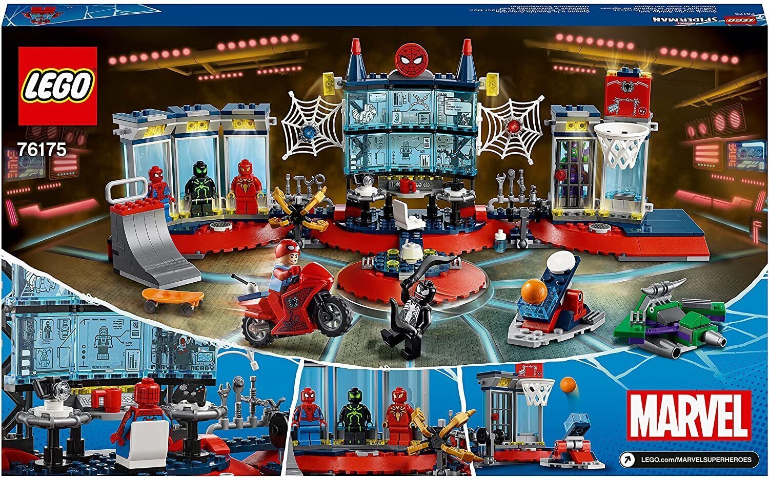 76175 LEGO® Super Heroes Ämblikmehe peidupaik цена и информация | Klotsid ja konstruktorid | kaup24.ee