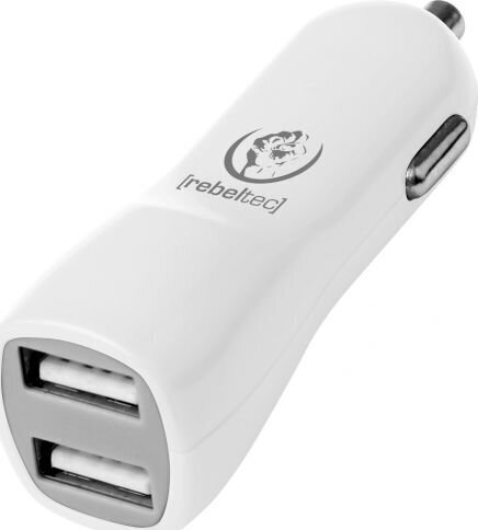 Rebeltec RBLAKT00005 USB, 12/24V, 2.1A цена и информация | Mobiiltelefonide laadijad | kaup24.ee