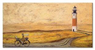 Sam Toft Valguse päev – lõuendimaal 60x30 cm цена и информация | Картины, живопись | kaup24.ee