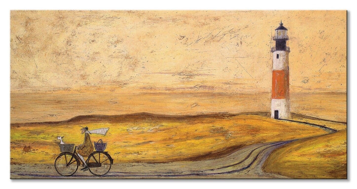 Sam Toft Valguse päev – lõuendimaal 60x30 cm цена и информация | Seinapildid | kaup24.ee