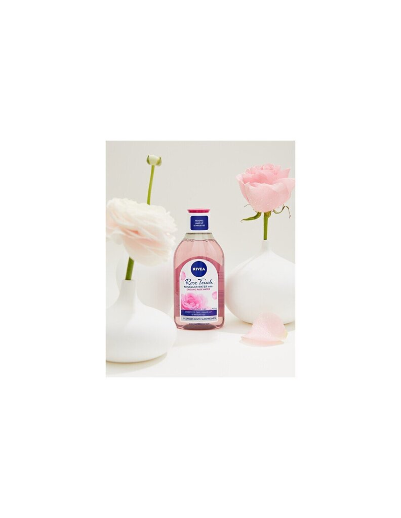 Nivea Rose Touch mitsellaarvesi 400 ml цена и информация | Näopuhastusvahendid | kaup24.ee