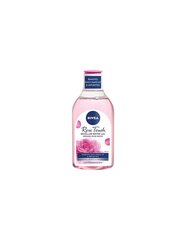 Nivea Rose Touch mitsellaarvesi 400 ml hind ja info | Näopuhastusvahendid | kaup24.ee