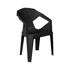 Chair MUZE black цена и информация | Садовые стулья, кресла, пуфы | kaup24.ee