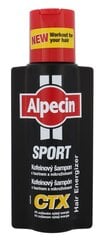 Alpecin Sport Coffein CTX šampoon meestele 250 ml hind ja info | Šampoonid | kaup24.ee