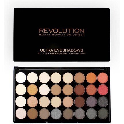 Makeup Revolution London Flawless 2 lauvärvipalett 20 g hind ja info | Ripsmetušid, lauvärvid, silmapliiatsid, seerumid | kaup24.ee