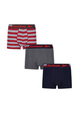 Meeste aluspüksid Reebok BFN-M-68922, 3 tk цена и информация | Мужские трусы | kaup24.ee