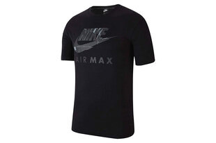 Мужская футболка Nike NSW AIR MAX TEE BV4925-010, черная цена и информация | Мужские футболки | kaup24.ee