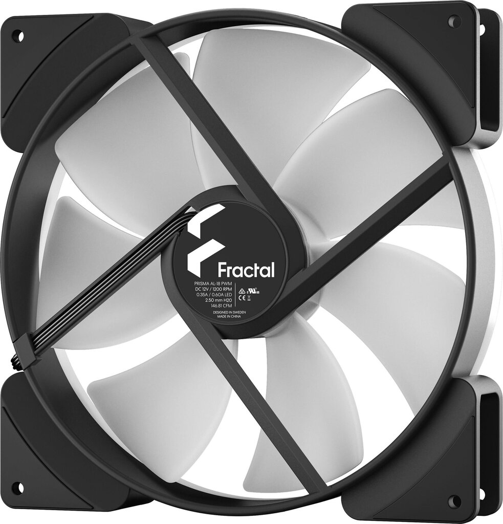 Fractal Design FD-FAN-PRI-AL18-PWM hind ja info | Arvuti ventilaatorid | kaup24.ee