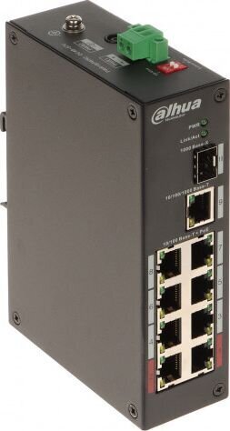 Switch|DAHUA|PFS3110-8ET-96-V2|PoE ports 8|96 Watts|DH-PFS3110-8ET-96-V2 цена и информация | Lülitid (Switch) | kaup24.ee