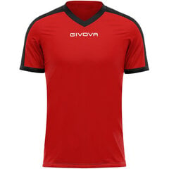 Meeste T-särk Givova Revolution Interlock M MAC04 1210, punane hind ja info | Jalgpalli varustus ja riided | kaup24.ee