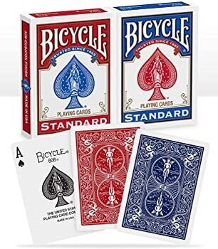 Bicycle ® Standardiindeksiga mängukaardid hind ja info | Hasartmängud, pokker | kaup24.ee