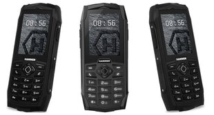 Mobiiltelefon MyPhone HAMMER 3+ Dual Sim, Must hind ja info | Mobiiltelefonid | kaup24.ee