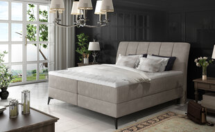 Кровать NORE Aderito, 180x200 см, песочного цвета цена и информация | Кровати | kaup24.ee