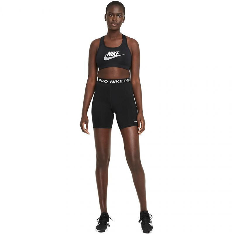 Naiste spordirinnahoidja Nike Dri-FIT Swsh CB Futura GX Bra W DM0579 010, must hind ja info | Naiste spordiriided | kaup24.ee