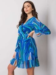 Naise sinine vabaaja kleit цена и информация | Платья | kaup24.ee