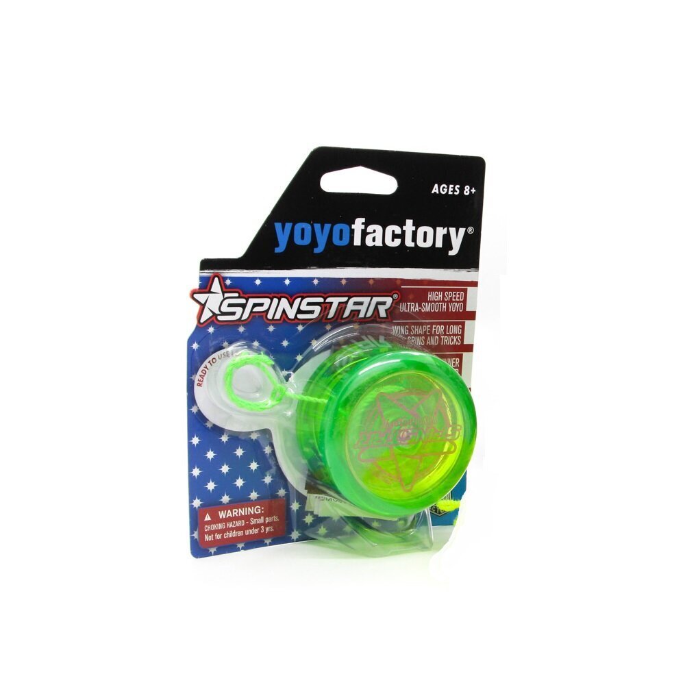 Yoyo Factory Spinstar yo-yo roheline цена и информация | Lauamängud ja mõistatused | kaup24.ee