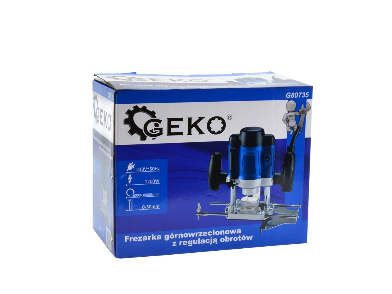 Elektriline frees Geko 1200W hind ja info | Freesid | kaup24.ee