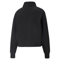 Naiste vabaaja dressipluus Puma Classics Turtleneck Crew 53169501, must цена и информация | Женские толстовки | kaup24.ee