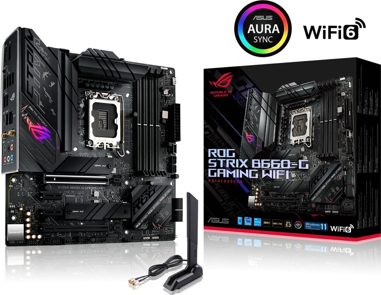 Asus Rog Strix B660-G Gaming Wifi hind ja info | Emaplaadid | kaup24.ee