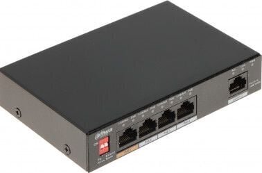 Switch|DAHUA|PFS3005-4ET-60-V2|Desktop/pedestal|PoE ports 4|60 Watts|DH-PFS3005-4ET-60-V2 hind ja info | Lülitid (Switch) | kaup24.ee