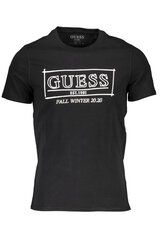 Meeste T-särk Guess Jeans, must hind ja info | Meeste T-särgid | kaup24.ee