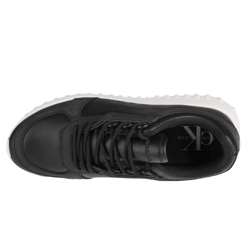 Naiste tossud Calvin Klein Runner Laceup W YW0YW00375-BEH, must цена и информация | Naiste spordi- ja vabaajajalatsid | kaup24.ee