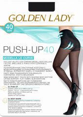 Колготки женщины Golden Lady Push-up 40 DEN, черные цена и информация | Kолготки | kaup24.ee