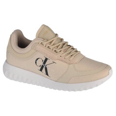 Naiste tossud Calvin Klein Runner Laceup Shoes W YW0YW00466-AEO, beež hind ja info | Naiste spordi- ja vabaajajalatsid | kaup24.ee