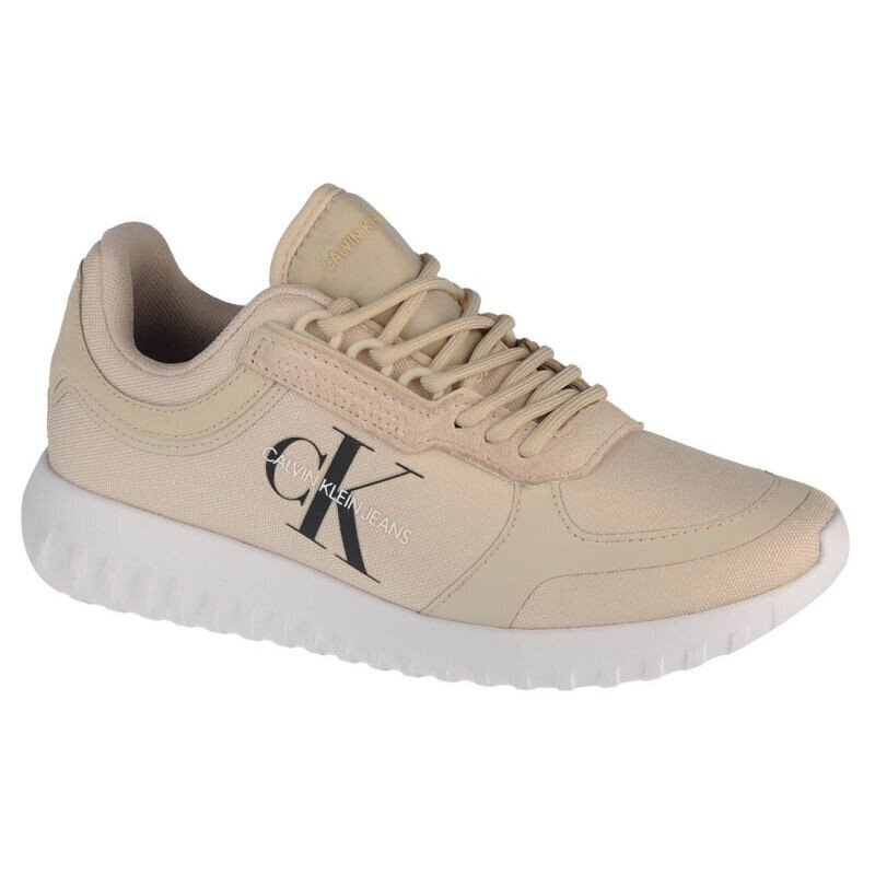 Naiste tossud Calvin Klein Runner Laceup Shoes W YW0YW00466-AEO, beež цена и информация | Naiste spordi- ja vabaajajalatsid | kaup24.ee