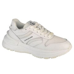 Naiste tossud Calvin Klein Runner Laceup SS Shoes W YW0YW00467-0K4, valge hind ja info | Naiste spordi- ja vabaajajalatsid | kaup24.ee