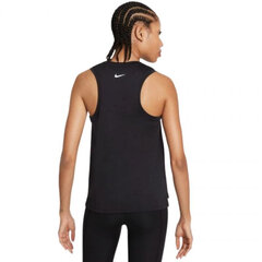 Naiste T-särk Nike NK Dri-Fit Swsh Run Tank W DD4910 010, must hind ja info | Naiste spordiriided | kaup24.ee