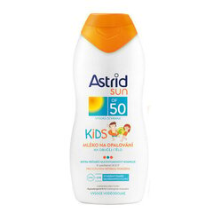 Astrid Beebi päikesekreem OF 50 Sun 200 ml цена и информация | Кремы от загара | kaup24.ee